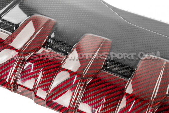 Audi RS3 8V.5 / TTRS 8S and RS3 8Y Eventuri Carbon Fiber / Red Kevl...