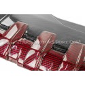 Audi RS3 8V.5 / TTRS 8S and RS3 8Y Eventuri Carbon Fiber / Red Kevl...