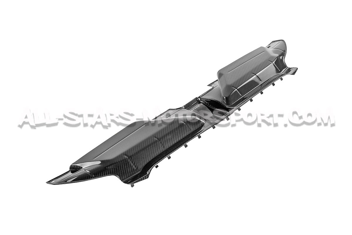 Tapa de radiador / difusor de aire de carbono Eventuri para Audi RS...