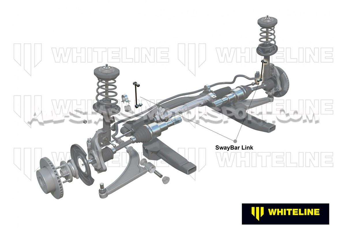 Opel Astra H / Astra J OPC Whiteline Adjustable Front Sway Bar Link...