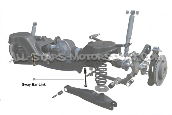 Ford Focus 2 ST Whiteline Adjustable Rear Sway Bar Link Kit