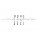 Biellettes de barre stab arriere reglables Whiteline pour Ford Focu...