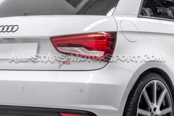 Sticker autocollant TFSI 4xx rouge, blanc ou noir