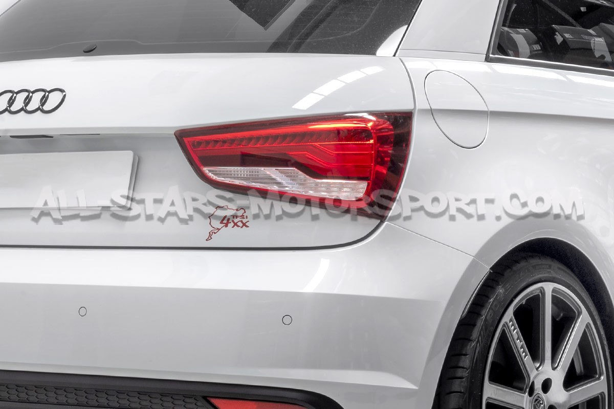 Pegatina TFSI 4xx rojo, blanco o negro