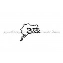 TFSI 3xx Red, White or Black Sticker