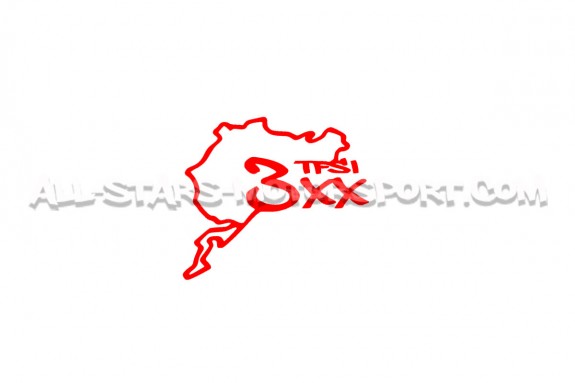 TFSI 3xx Red, White or Black Sticker