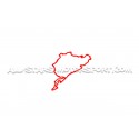 Autocollant sticker circuit Nurburgring / Spa / Estoril / Monaco / ...