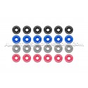 Kit de tornillos M6 y arandelas anodizadas Fender Washers Mishimoto