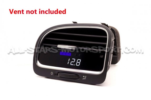Reloj digital P3 Gauges para rejilla de ventilacion de Golf 6 R