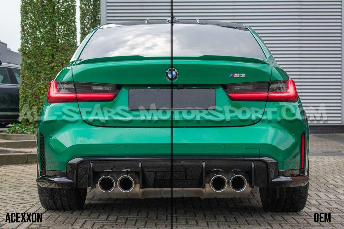 BMW M3 G80 / M4 G82 Acexxon Honeycomb Rear Reflector Deletes