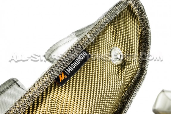 Mishimoto Titanium Turbo Blankets for BMW 135i E82 / 335i E9x N54