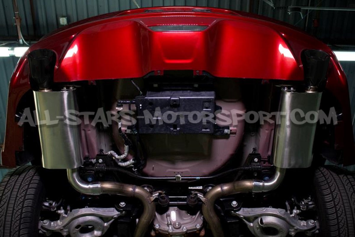 Silenciador de escape axle-back street Mishimoto para Mustang S550 ...