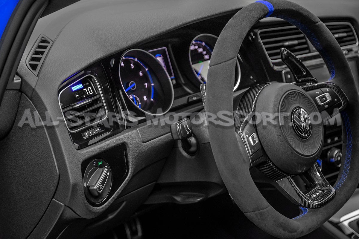 Reloj digital P3 Gauges para rejilla de ventilacion de Golf 7 R