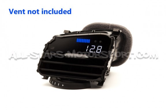 Reloj digital P3 Gauges para rejilla de ventilacion de Golf 7 R