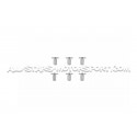 Kit de rondelles anodisées et vis M6 Fenders Washers Mishimoto