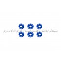 Kit de rondelles anodisées et vis M6 Fenders Washers Mishimoto