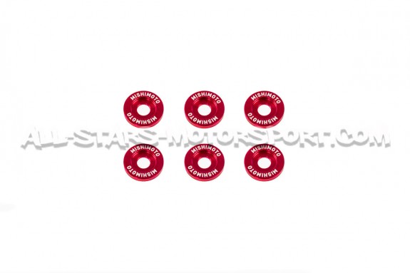 Mishimoto Anodised Fender Washers and M6 Bolts Kit
