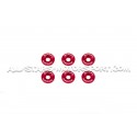 Kit de tornillos M6 y arandelas anodizadas Fender Washers Mishimoto