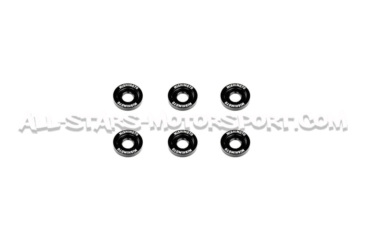 Kit de tornillos M6 y arandelas anodizadas Fender Washers Mishimoto