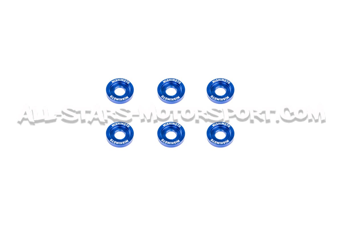 Mishimoto Anodised Fender Washers and M6 Bolts Kit