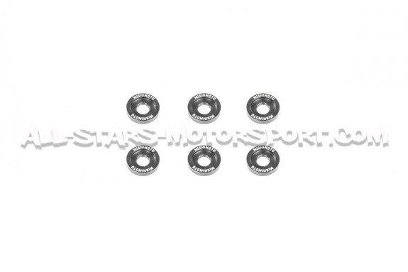 Kit de tornillos M6 y arandelas anodizadas Fender Washers Mishimoto