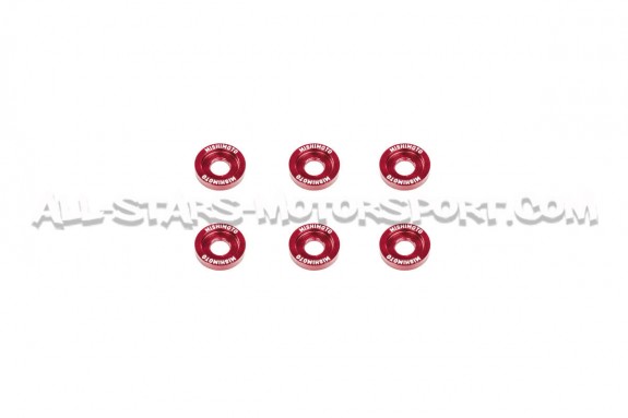 Kit de tornillos M6 y arandelas anodizadas Fender Washers Mishimoto
