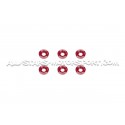 Kit de tornillos M6 y arandelas anodizadas Fender Washers Mishimoto