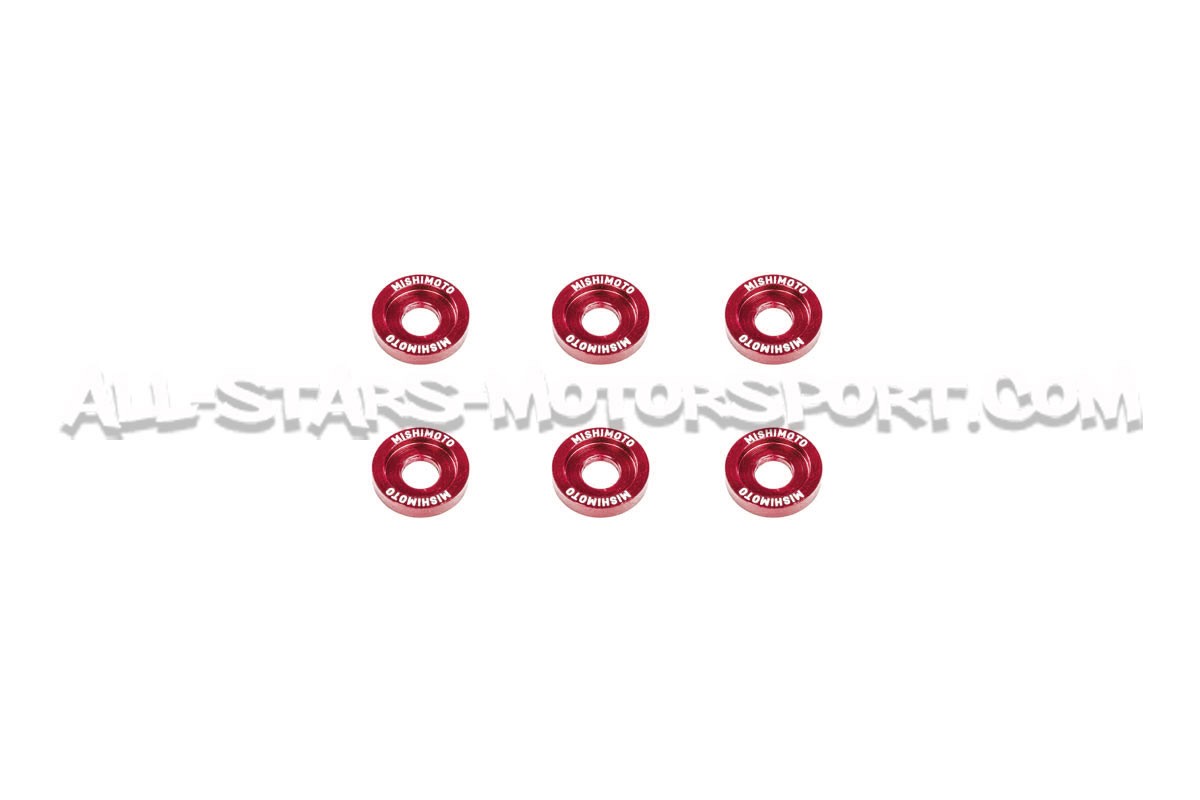 Mishimoto Anodised Fender Washers and M6 Bolts Kit