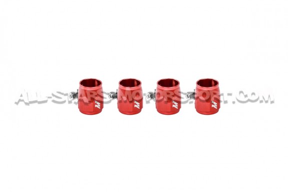 Mishimoto Anodised AN Look Hose Finisher Clamp Kit