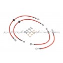 Latiguillos de freno metalicos Goodridge para Mercedes A35 AMG W177