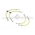 Flexibles de frein aviation Goodridge pour Ford Focus 4 ST