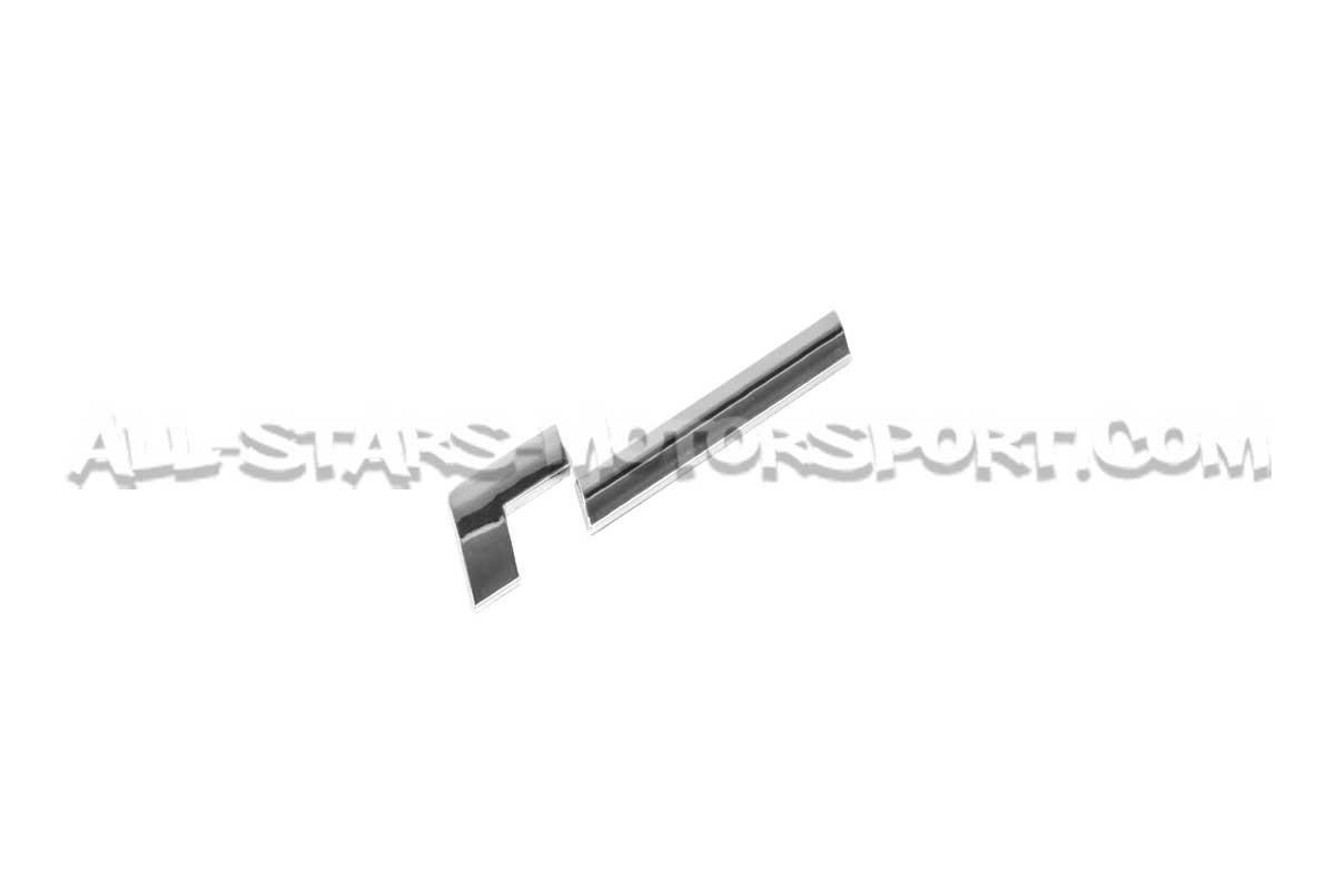 Badge 3D adhesivo Racingline negro o cromado