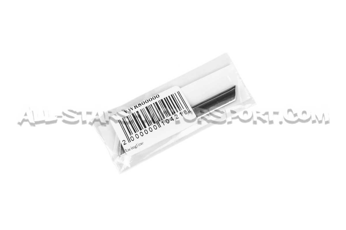 Racingline Black or Chrome 3D Adhesive Badge