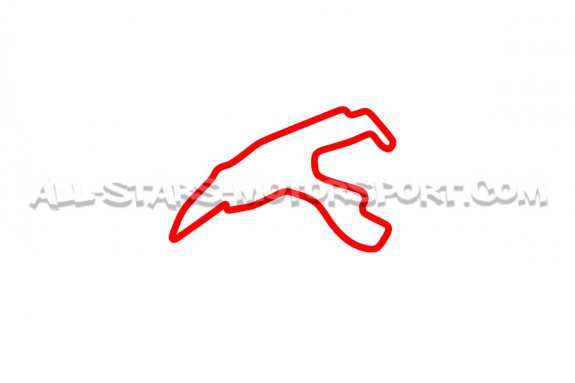 Track Sticker Nurburgring / Spa / Estoril / Monaco / Lemans / Monza...