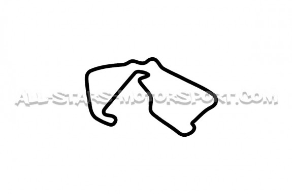 Pegatina pista Nurburgring / Spa / Estoril / Monaco / Lemans / Monz...