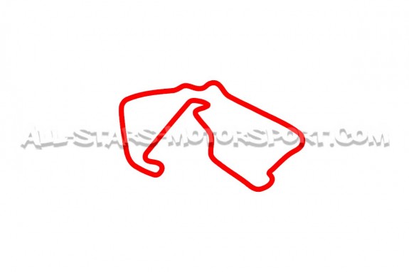 Pegatina pista Nurburgring / Spa / Estoril / Monaco / Lemans / Monz...
