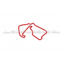 Autocollant sticker circuit Nurburgring / Spa / Estoril / Monaco / ...