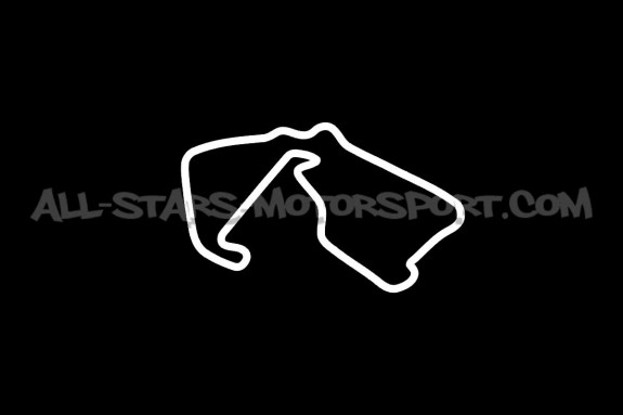 Pegatina pista Nurburgring / Spa / Estoril / Monaco / Lemans / Monz...