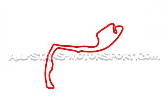 Pegatina pista Nurburgring / Spa / Estoril / Monaco / Lemans / Monz...
