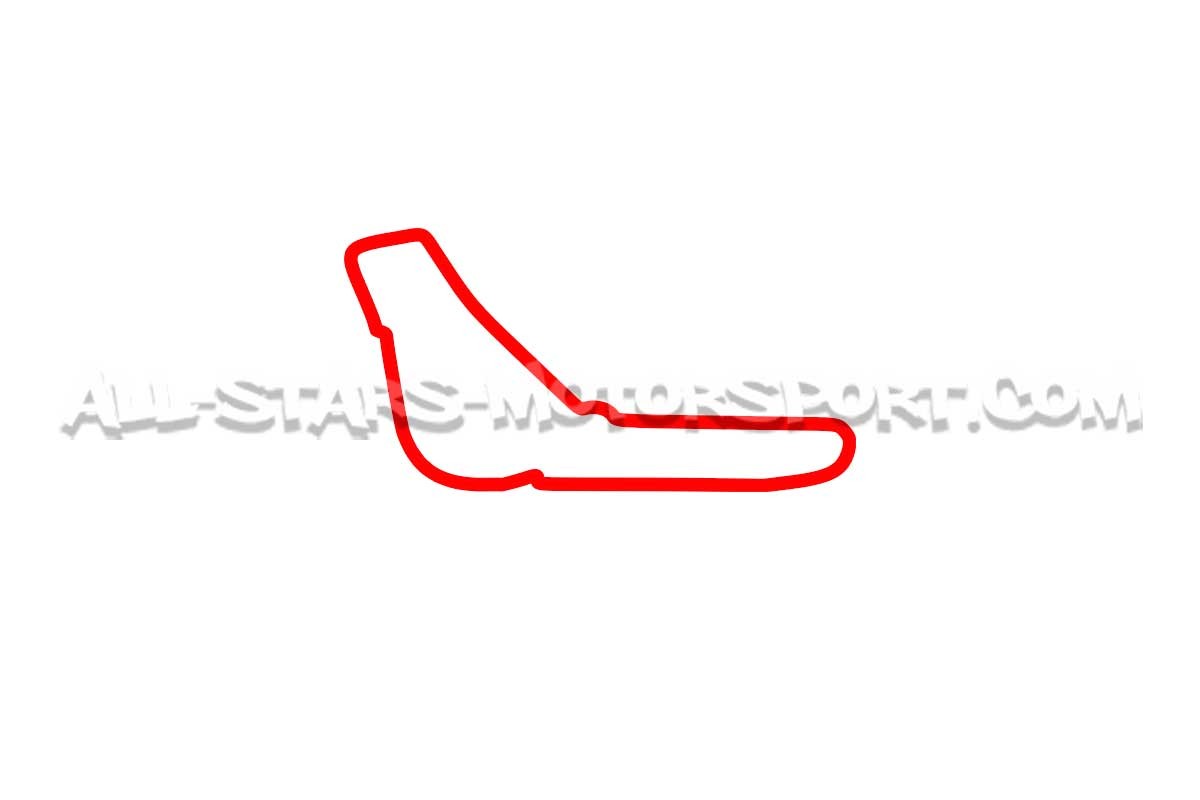 Autocollant sticker circuit Nurburgring / Spa / Estoril / Monaco / ...