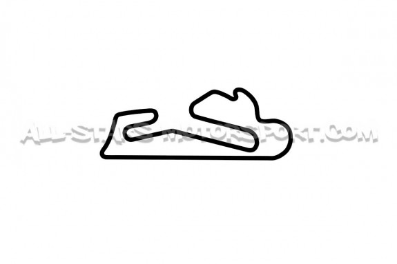 Autocollant sticker circuit Nurburgring / Spa / Estoril / Monaco / ...
