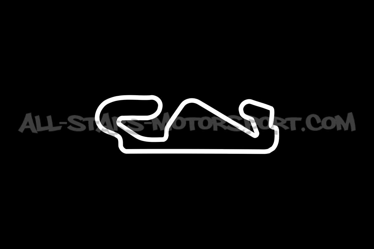 Track Sticker Nurburgring / Spa / Estoril / Monaco / Lemans / Monza...