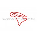 Autocollant sticker circuit Nurburgring / Spa / Estoril / Monaco / ...