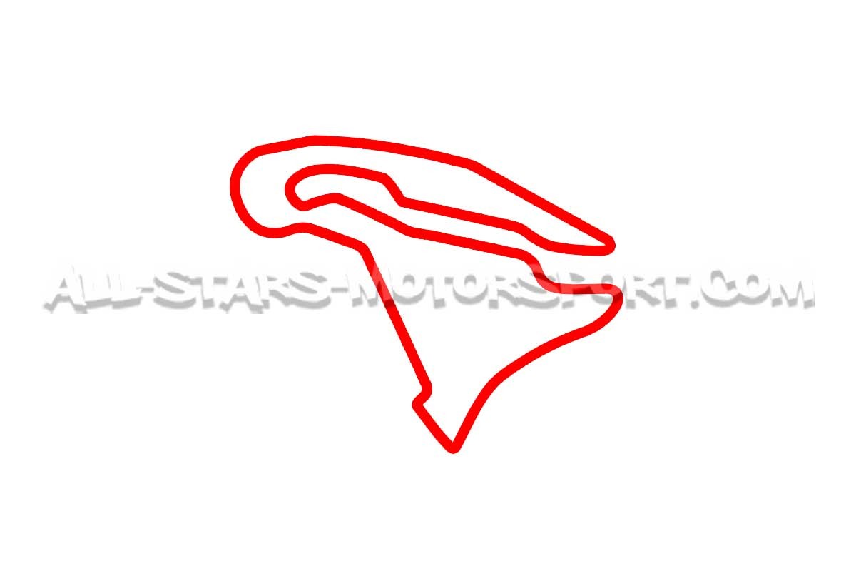 Pegatina pista Nurburgring / Spa / Estoril / Monaco / Lemans / Monz...
