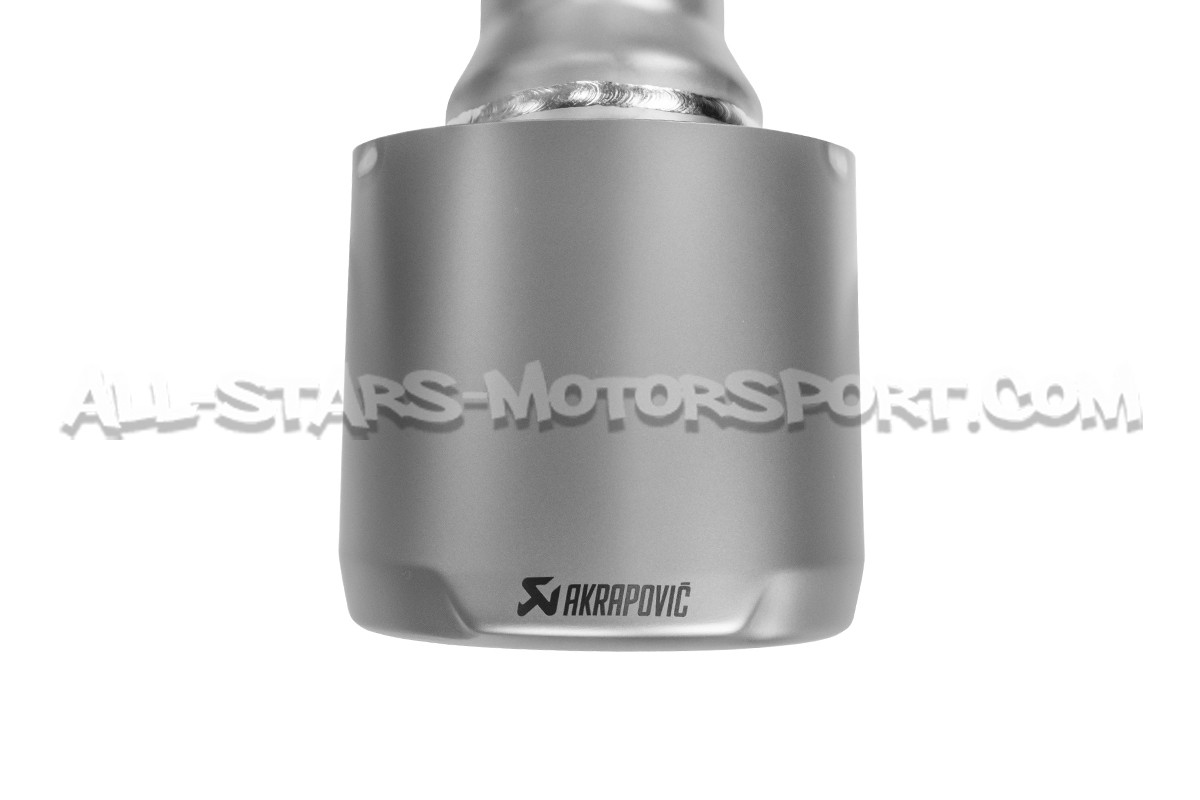 Escape Akrapovic slip-on de titanio para Toyota Yaris GR 20-24