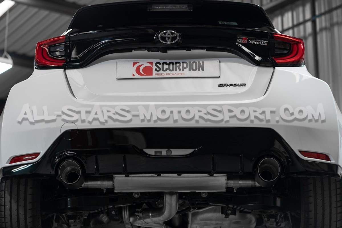 Toyota Yaris GR Gen.1 Scorpion GPF-Back Exhaust