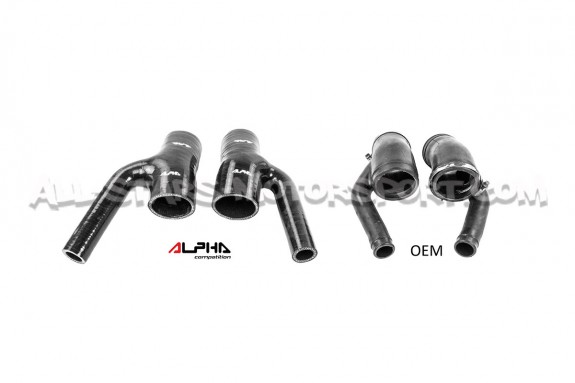 Durites de Y pipe silicone Alpha Competition pour Audi S4 B5