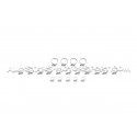 Durites de refroidissement silicone Alpha Competition pour Golf 3 VR6