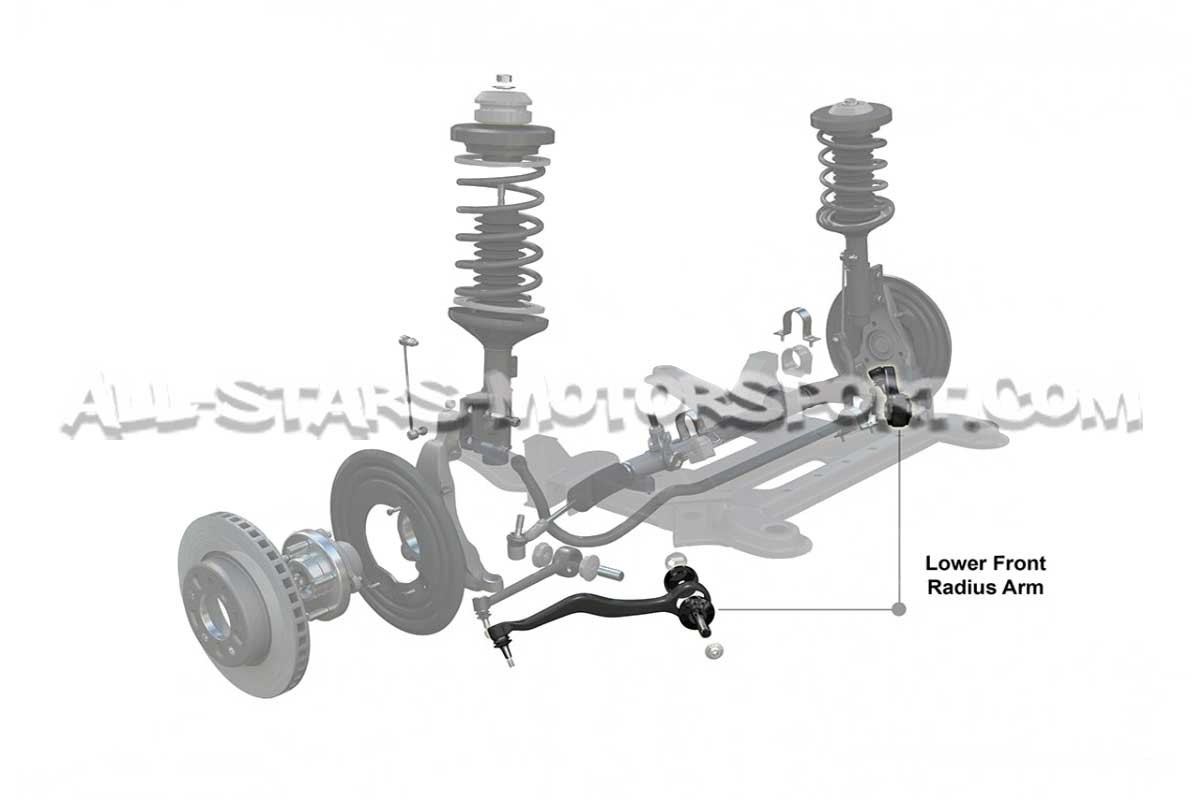 Brazos de suspensión radiales delanteros Whiteline para BMW M3 F80 ...