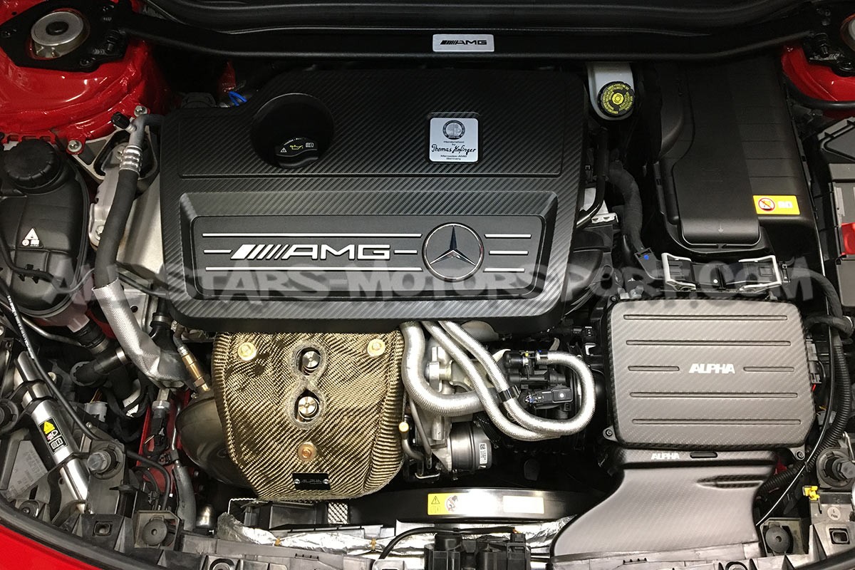 Manta térmica de turbo Alpha Competition para Mercedes CLA / A45 AM...